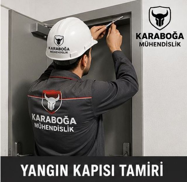 Tuzla Yangın Kapısı Tamiri | Bakım, Onarım ve Teknik Servis | Karaboğa Mühendislik