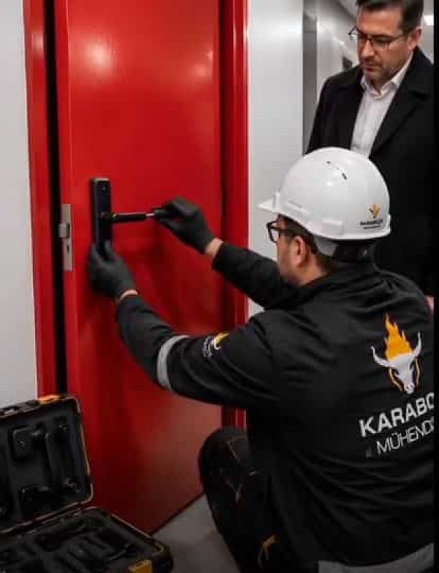 Çekmeköy Yangın Kapısı Tamiratı