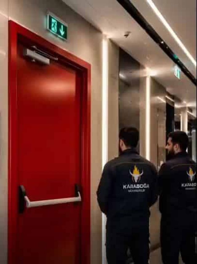 Kartal Yangın Kapısı Tamiratı