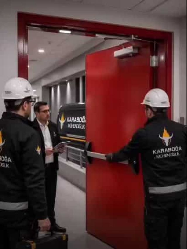 Üsküdar Yangın Kapısı Tamiratı